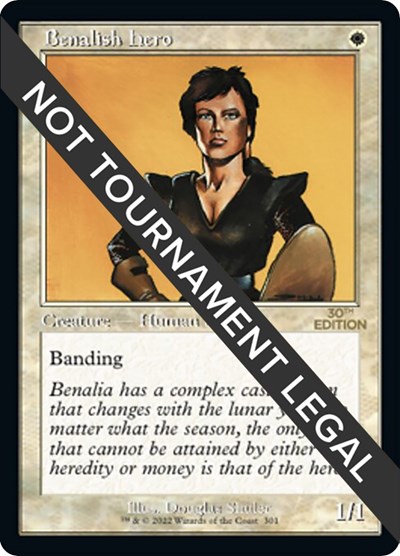 Benalish Hero (Retro Frame)