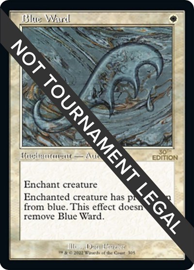 Blue Ward (Retro Frame)