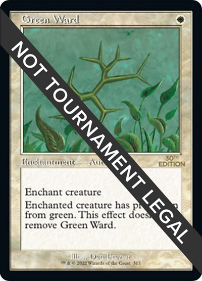 Green Ward (Retro Frame)