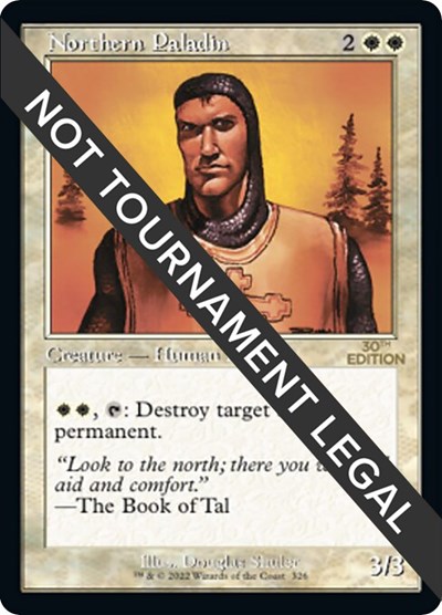 Northern Paladin (Retro Frame)