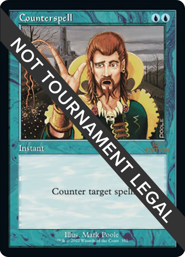 MTG　Counterspell MMQ Retro-Frame foil Counterspell Retro Frame 281 M PF MTG Dominaria Remastered | eBay