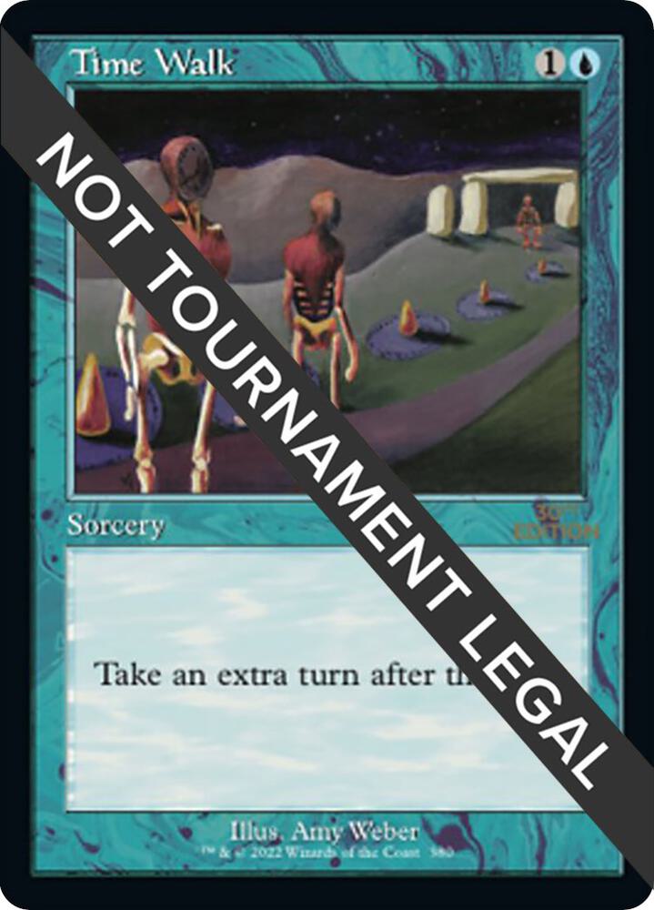Time Walk タイムウォーク　MTG 30th edition Time Walk タイムウォーク MTG 30th edition の通販 by