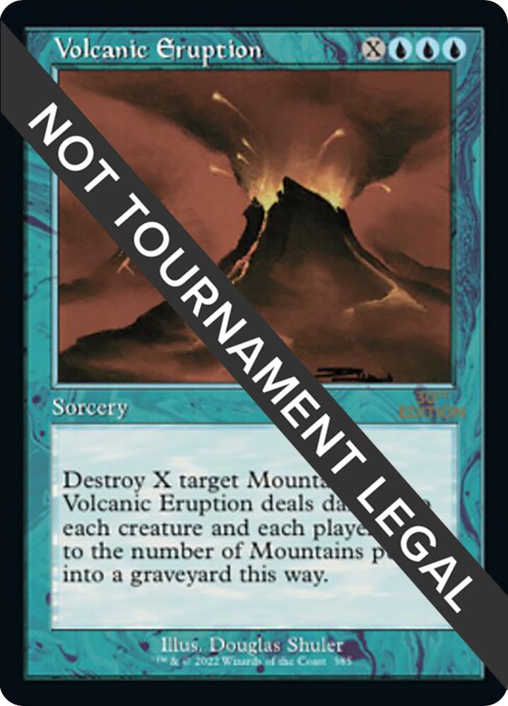コ*ー様 Volcanic  MTG 30th edition 30 Volcanic Island · 30th Anniversary Edition (30A) #282 · Scryfall