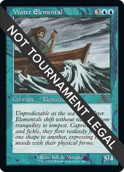 Water Elemental (Retro Frame)