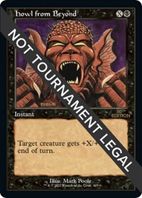 Howl from Beyond (Retro Frame) - 30th Anniversary Edition - Magic: The Gathering card