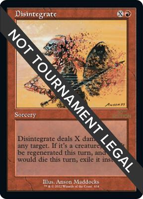 Disintegrate