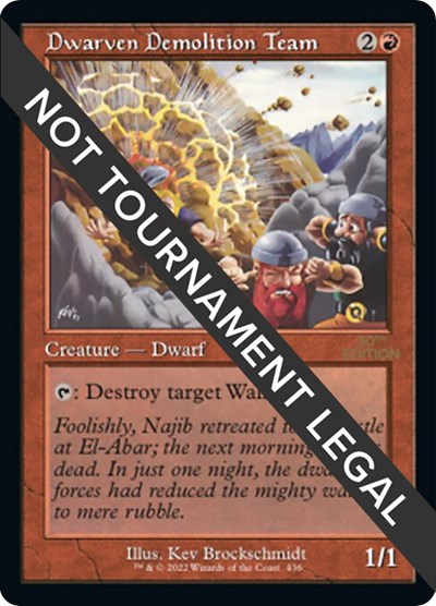 Dwarven Demolition Team (Retro Frame)