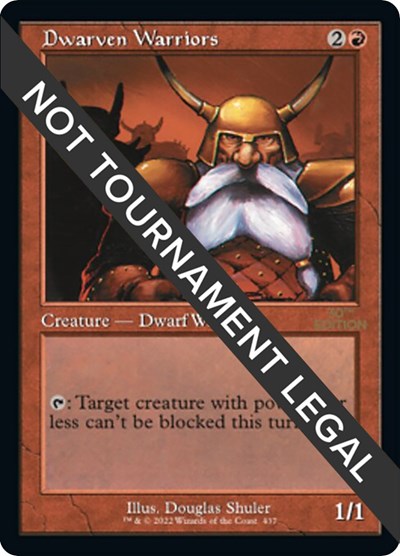 Dwarven Warriors (Retro Frame)