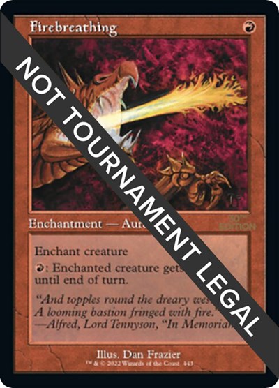 Firebreathing (Retro Frame)