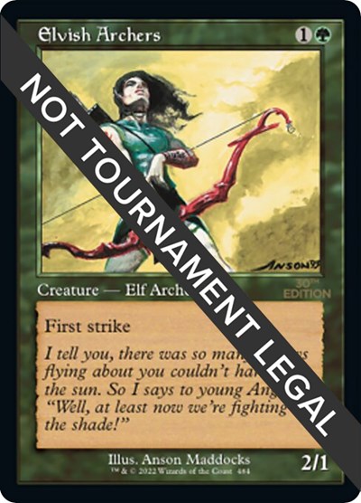 Elvish Archers (Retro Frame)