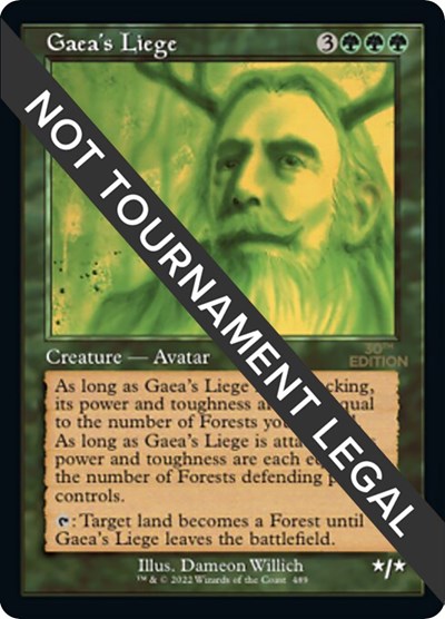 Gaea's Liege (Retro Frame)