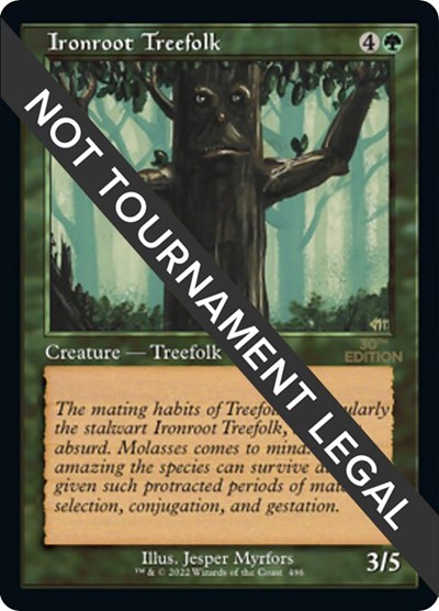 Ironroot Treefolk (Retro Frame)