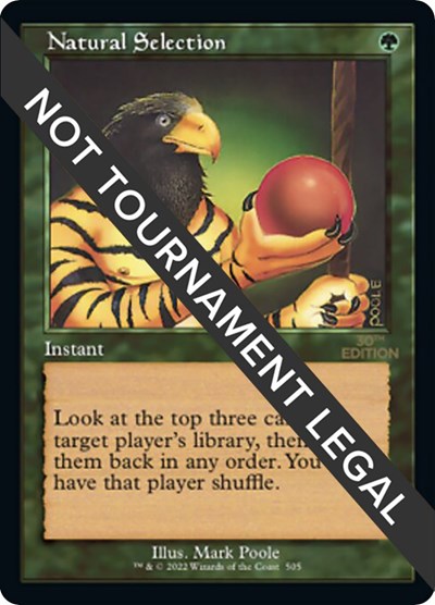 Natural Selection (Retro Frame)