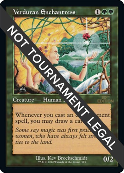 Verduran Enchantress (Retro Frame)