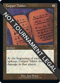 Copper Tablet (Retro Frame) - 30th Anniversary Edition - Magic: The Gathering card