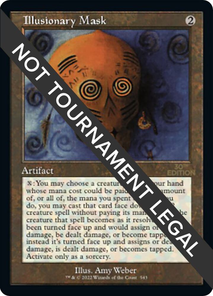 Illusionary Mask (Retro Frame) - 30th Anniversary Edition - Magic