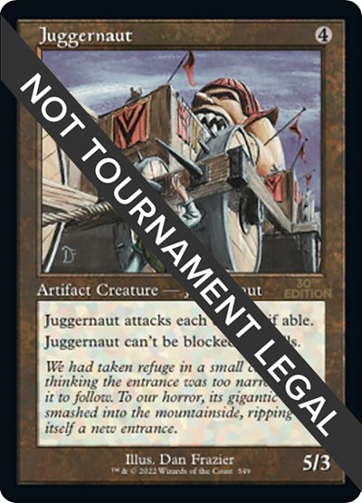 Juggernaut (Retro Frame)