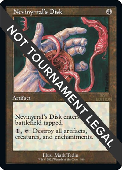 Nevinyrral's Disk (Retro Frame)