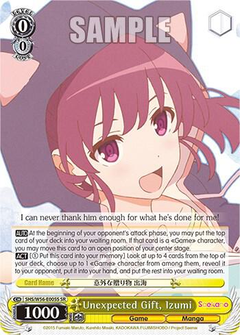 Unexpected Gift, Izumi (SR)
