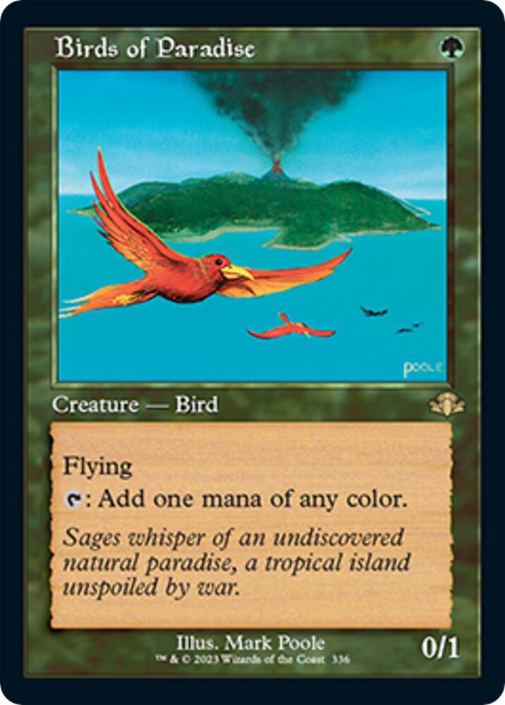 サイン入りアートプリント　極楽鳥　Birds of Paradise MTG アートプリント 極楽鳥 Birds of Paradise サイン入り MTG 【公式通販】