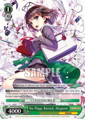 No Flags Raised, Megumi