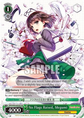 No Flags Raised, Megumi (SR)