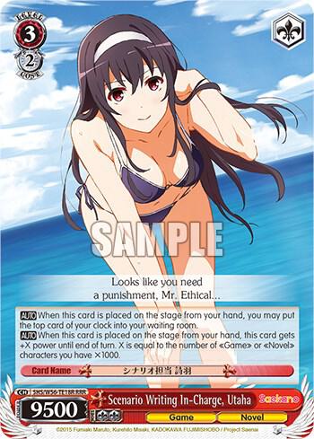 Scenario Writing In-Charge, Utaha (RRR)