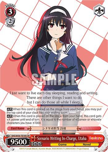 Scenario Writing In-Charge, Utaha (SR)
