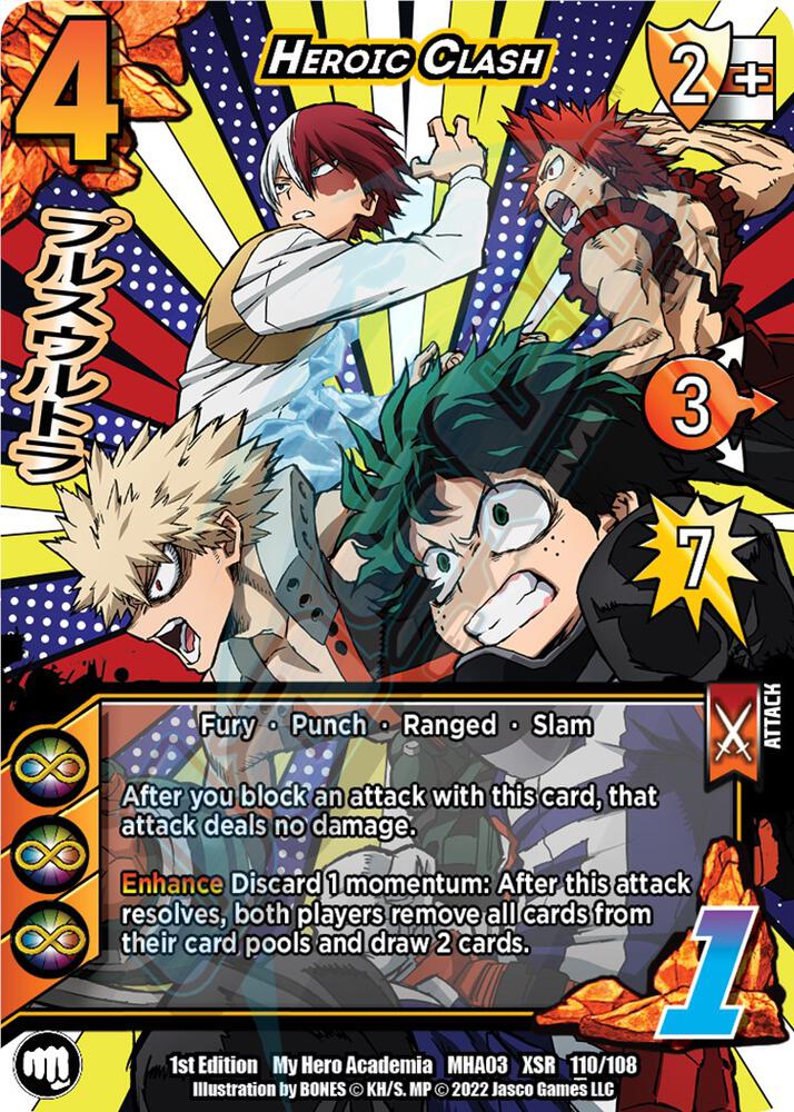 Heroic Clash (XSR) - UniVersus: My Hero Academia: Heroes Clash