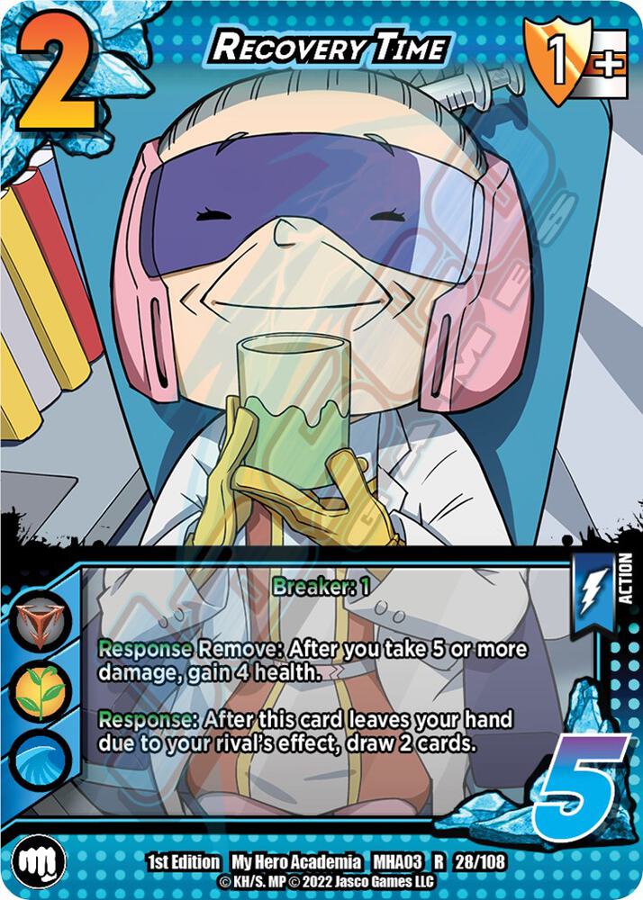 Recovery Time - UniVersus: My Hero Academia: Heroes Clash