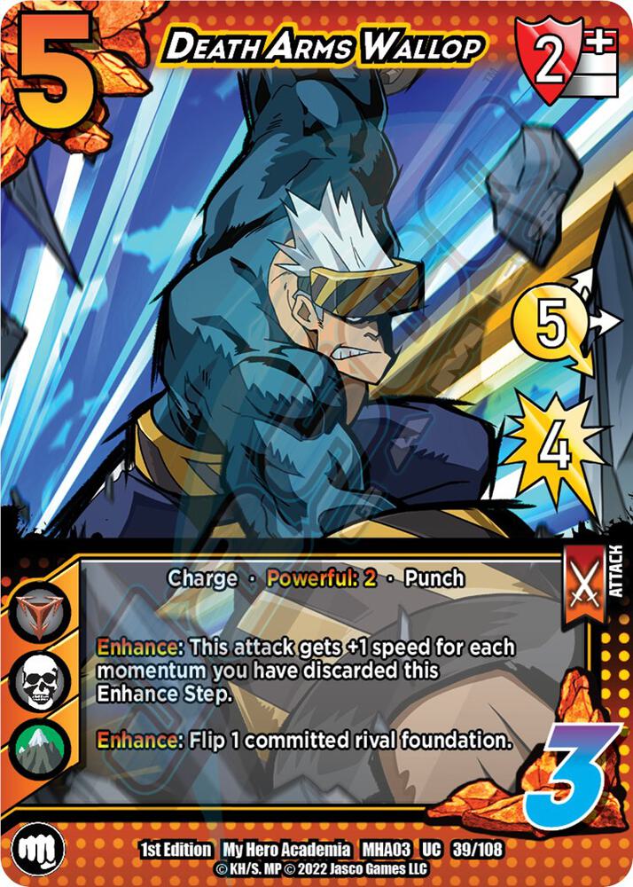 Death Arms Wallop - UniVersus: My Hero Academia: Heroes Clash