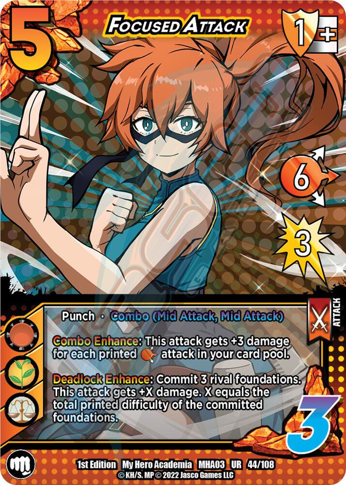Focused Attack - UniVersus: My Hero Academia: Heroes Clash