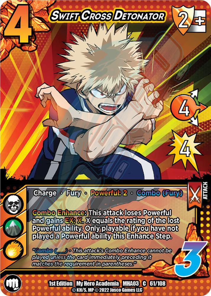 Swift Cross Detonator - UniVersus: My Hero Academia: Heroes Clash