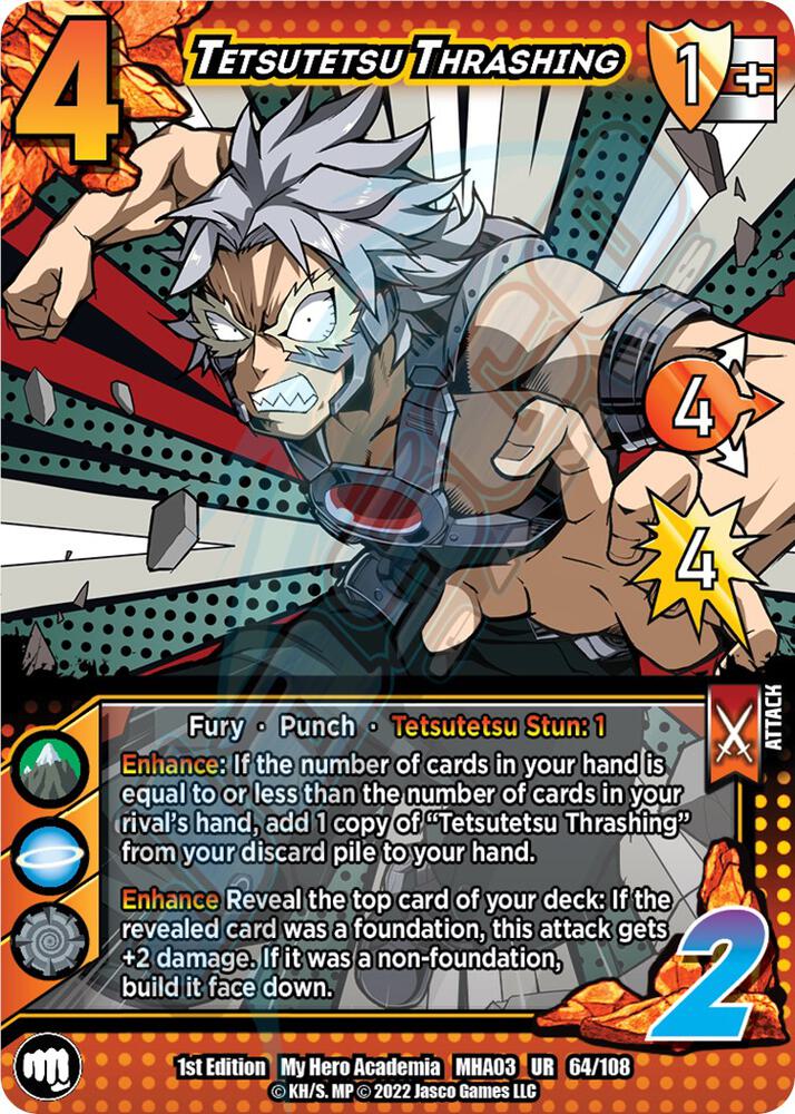 Tetsutetsu Thrashing - UniVersus: My Hero Academia: Heroes Clash