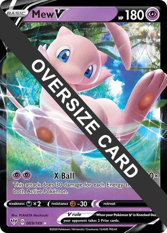 Mew V 069/189 from Jumbo Cards