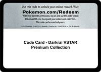 Code Card - Darkrai VSTAR Premium Collection · Miscellaneous Cards & Products · #— · Normal