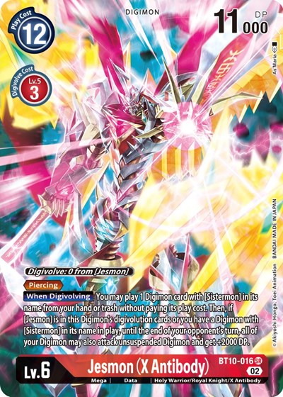 Jesmon (X Antibody) (Alternate Art) Xros Encounter card price