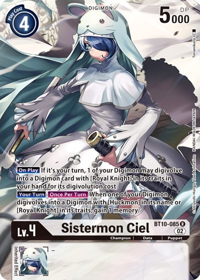 Sistermon Ciel (Alternate Art) Xros Encounter card price