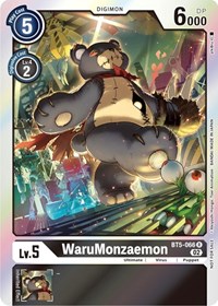 WaruMonzaemon (Official Tournament Pack Vol. 7) - Battle of Omni - Digimon card