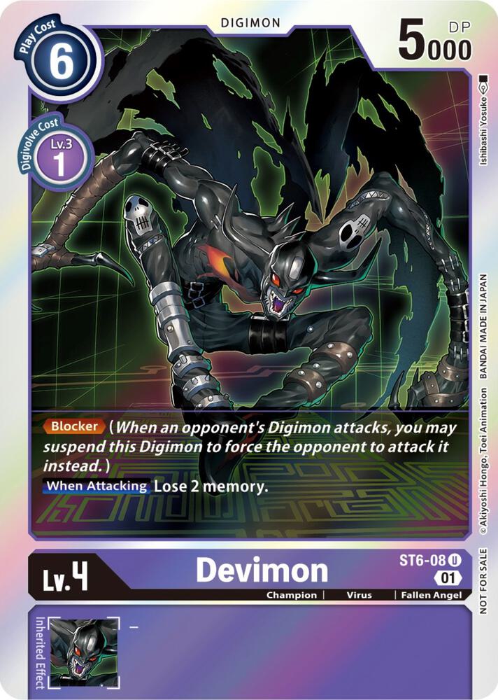 digimon card game starter deck venomous violet Digimon | [ST-06] Venomous Violet