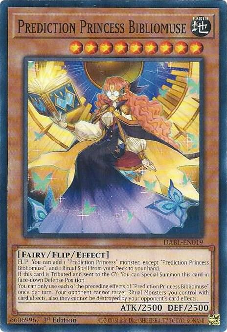 Prediction Princess Bibliomuse - Darkwing Blast - YuGiOh Prediction Princess Bibliomuse - Darkwing Blast - YuGiOh