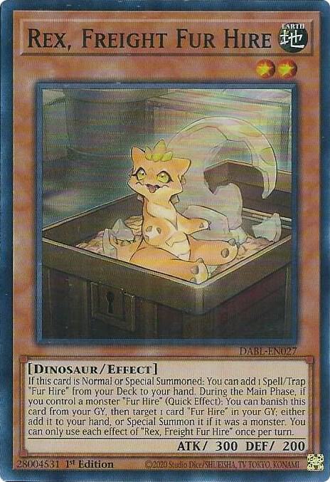 遊戯王　専用ページ Rex, Freight Fur Hire - Darkwing Blast - YuGiOh - TCGplayer.com