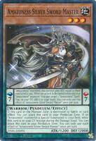 Amazoness Silver Sword Master - Darkwing Blast - YuGiOh