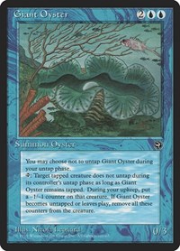 Giant Oyster - Homelands - Magic: The Gathering card