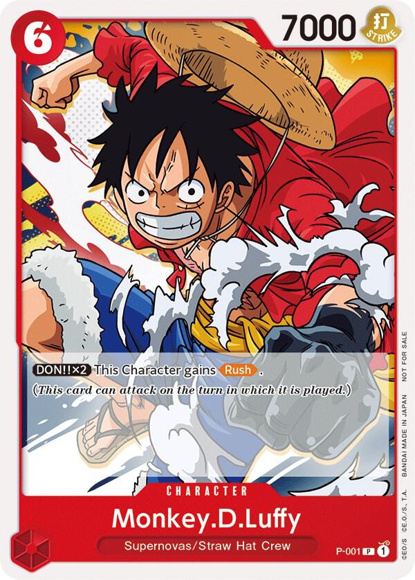 Monkey.D.Luffy (Super Pre-Release) [Participant] - One Piece
