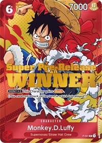 Monkey.D.Luffy (Super Pre-Release) [Winner] - One Piece Promotion Cards - The rarest One Piece Card Game - Presticebdt