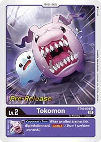 Tokomon (Xros Encounter Pre-Release Cards)