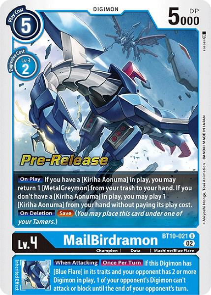 MailBirdramon BT10-021 U card
