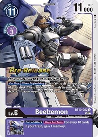Beelzemon (Xros Encounter Pre-Release Cards)