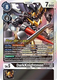DarkKnightmon (Xros Encounter Pre-Release Cards)